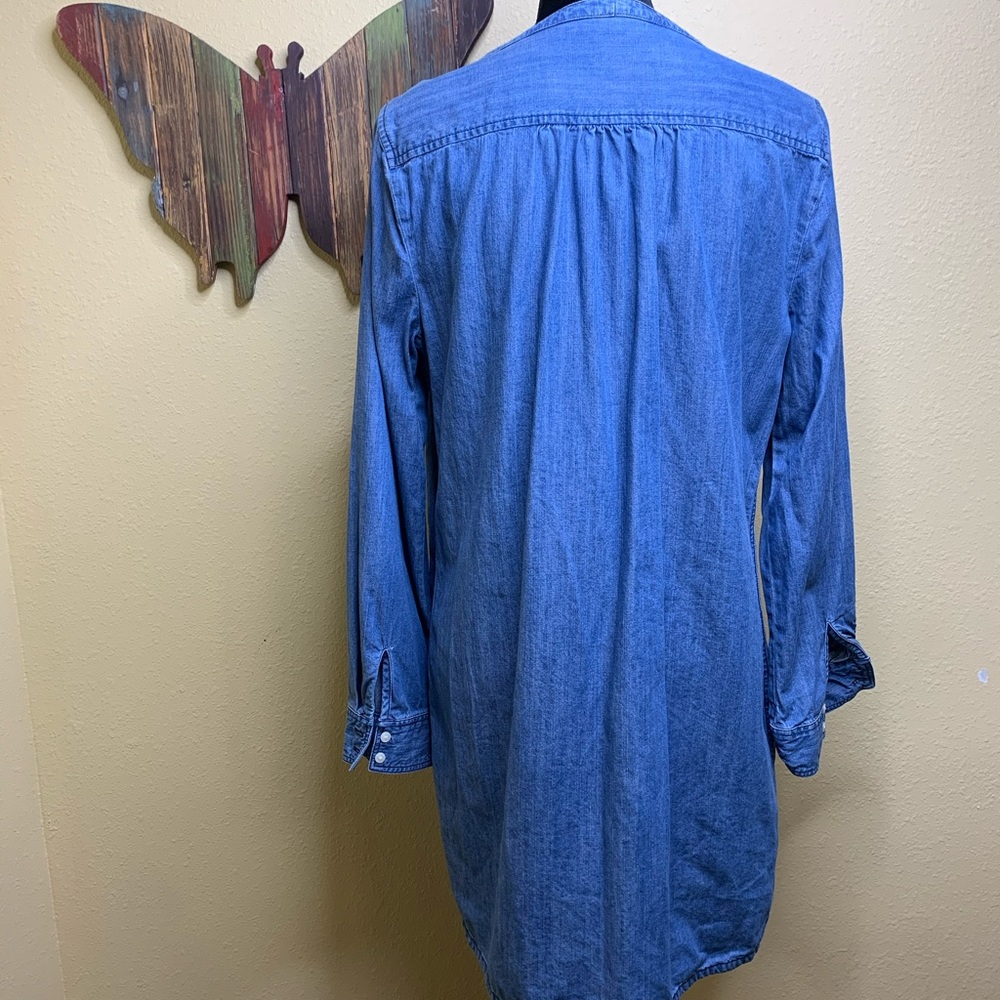 Express Jean Shirt Dress - Picture 4 of 8